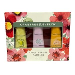 Crabtree & Evelyn Hand Therapy Sampler - Citron, Rose, English Honey